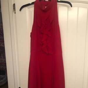 Red halter neck dress💃🏼💃🏼